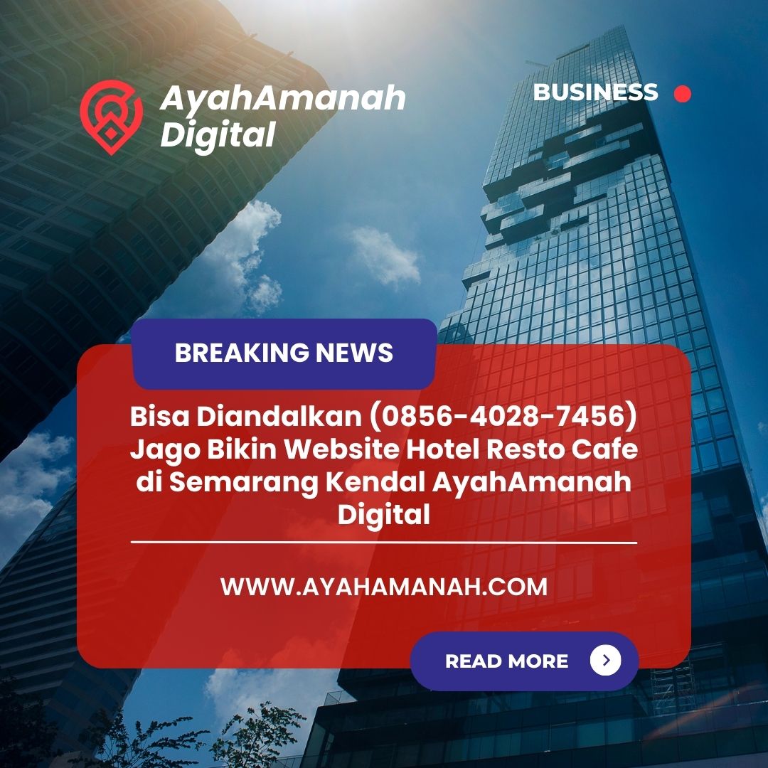 Jasa Pembuatan Website Resto & Cafe Profesional di Semarang dan Kendal