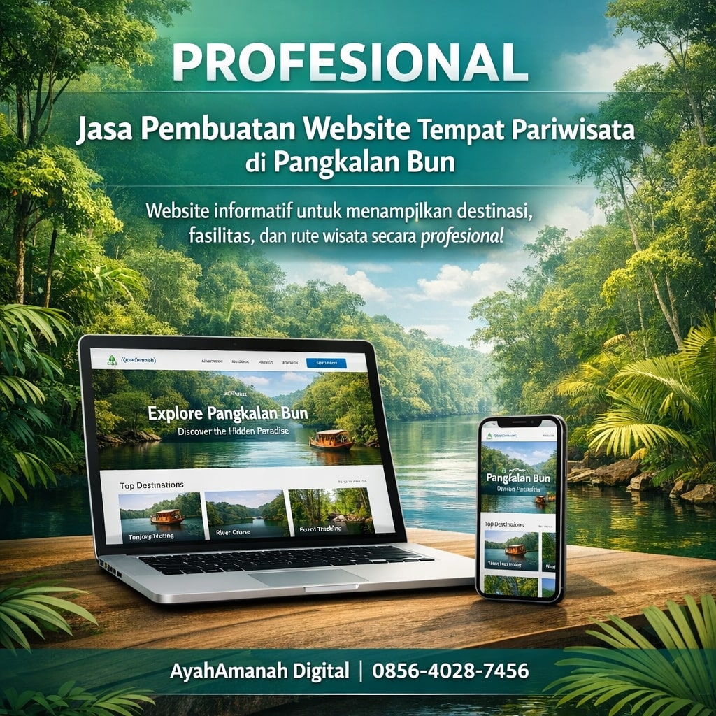 Pembuatan Website Pariwisata sebagai Media Informasi Destinasi Wisata Modern