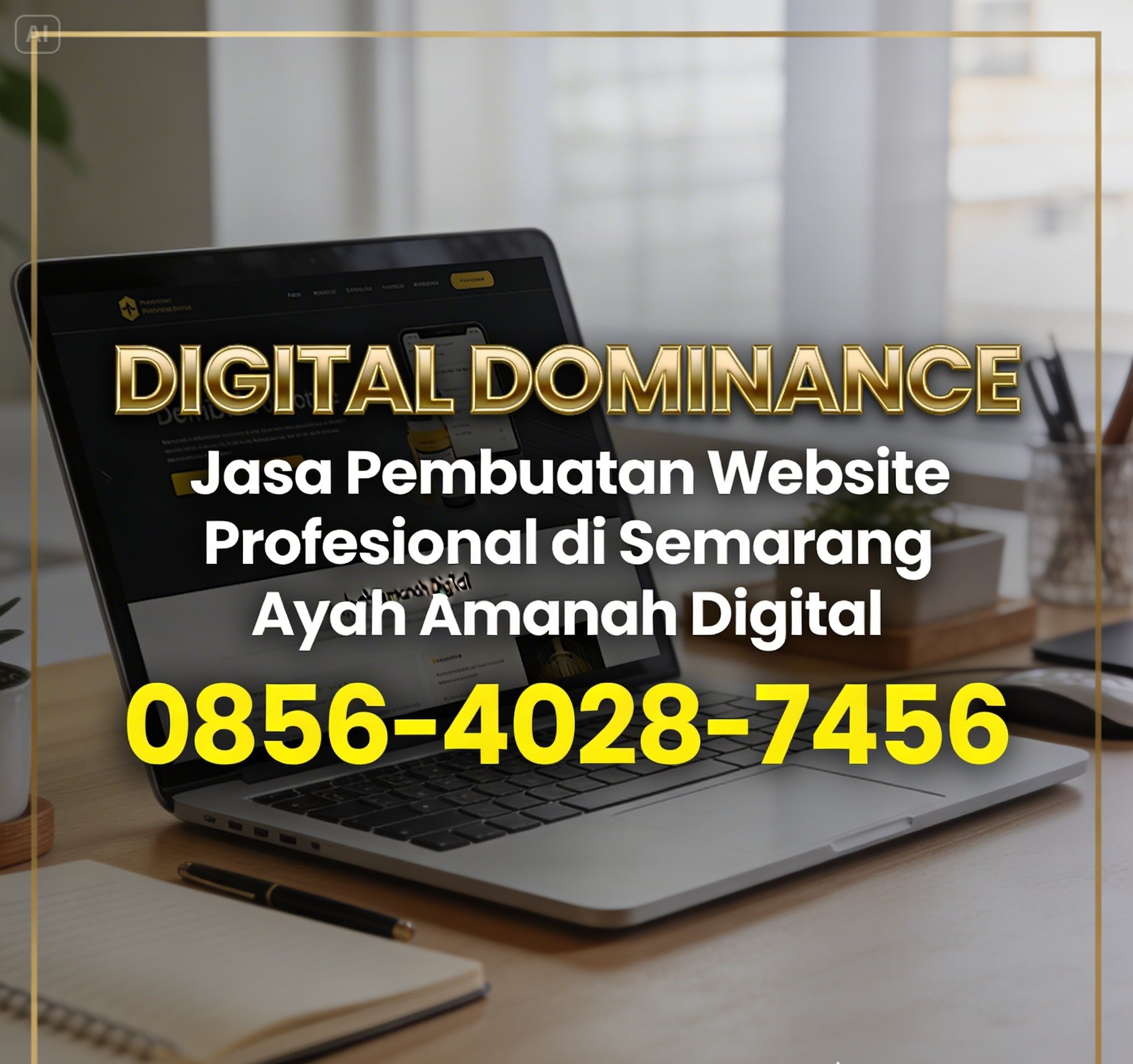 DIGITAL DOMINANCE | 0856-4028-7456 Jasa Pembuatan Website Profesional di Semarang Ayah Amanah Digital