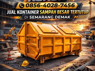 Jual Kontainer Sampah Besar Tertutup di Semarang