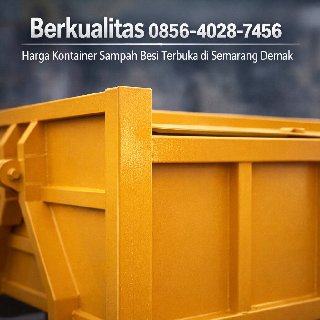 Harga Kontainer Sampah Besi Terbuka