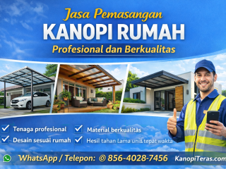 Jasa Pemasangan kanopi