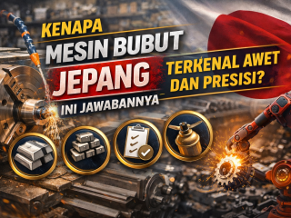 kenapa mesin bubut jepang terkenal presisi