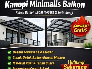 Jasa pemasangan kanopi rumah di semarang demak