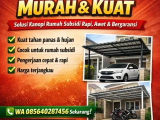 Jasa Pasang Kanopi Teras di Gunungpati