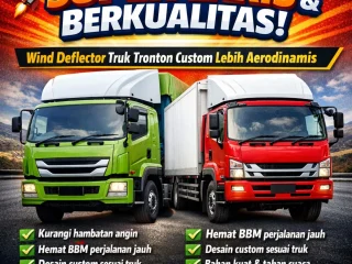 Jual dan Pasang Topi Kabin Truk di Temanggung