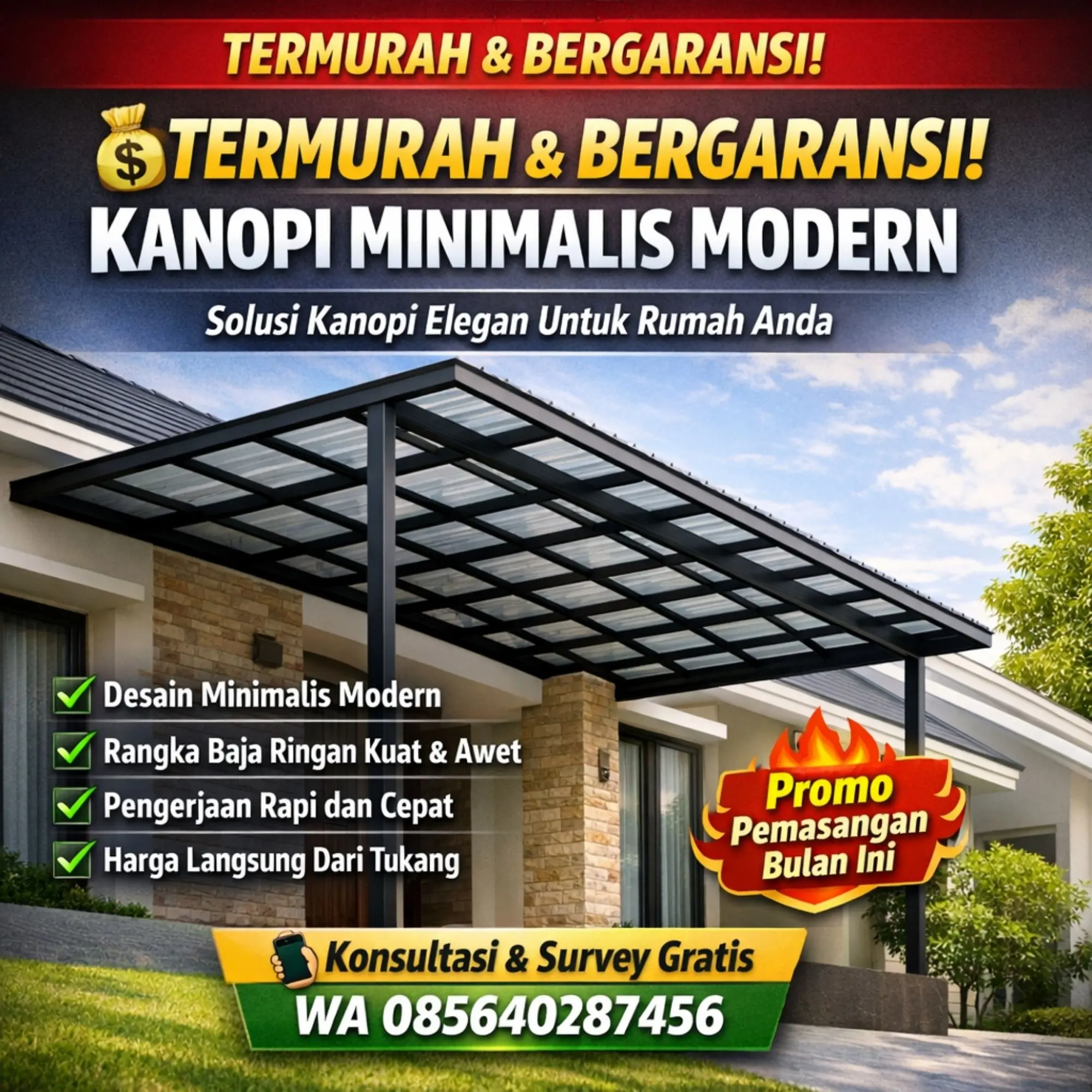 Jasa Pasang Kanopi Semarang