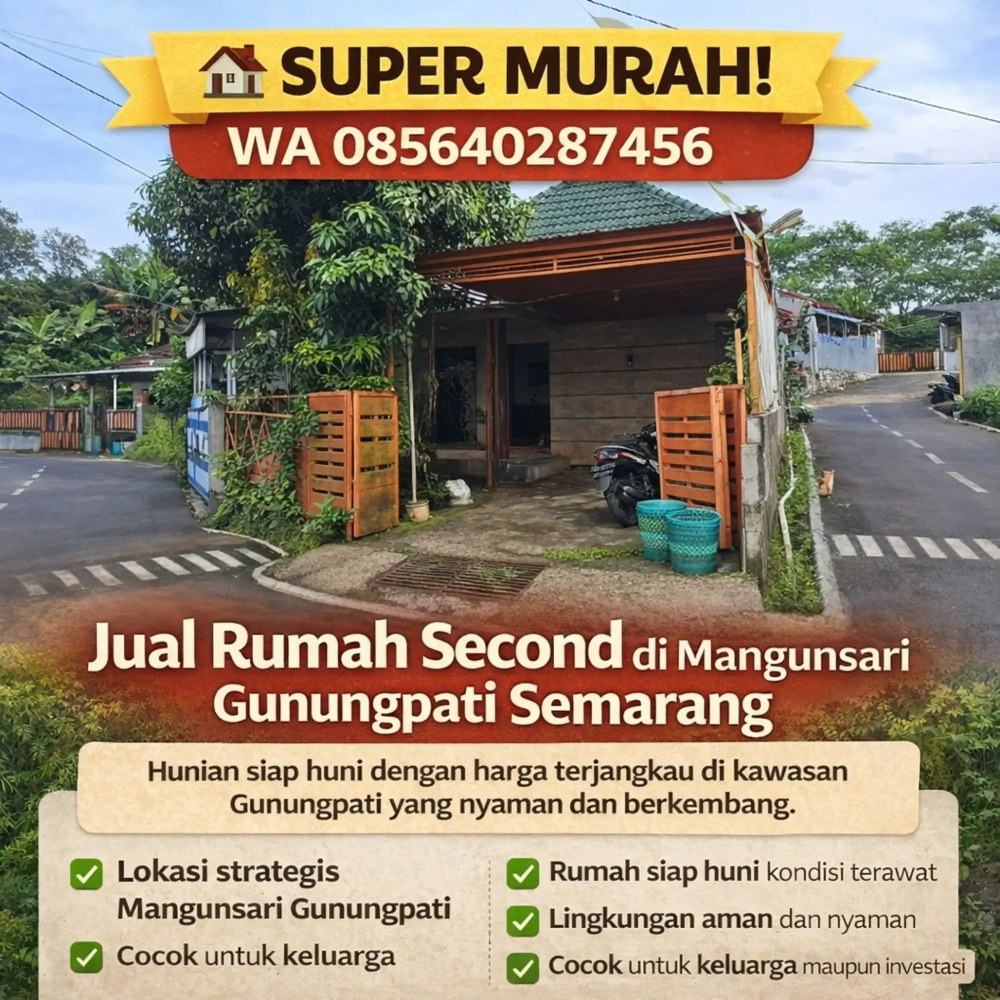 Jual Rumah Daerah Gunungpati