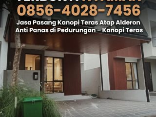 (1) Jasa Pasang Kanopi Teras Atap Alderon Anti Panas di Pedurungan