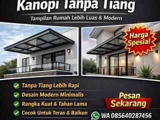 Jasa pemasangan kanopi rumah di semarang demak