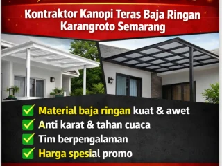Jasa Pasang Kanopi di Karanganyar Semarang