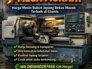 Jual Mesin Bubut Bekas Jepang Mazak