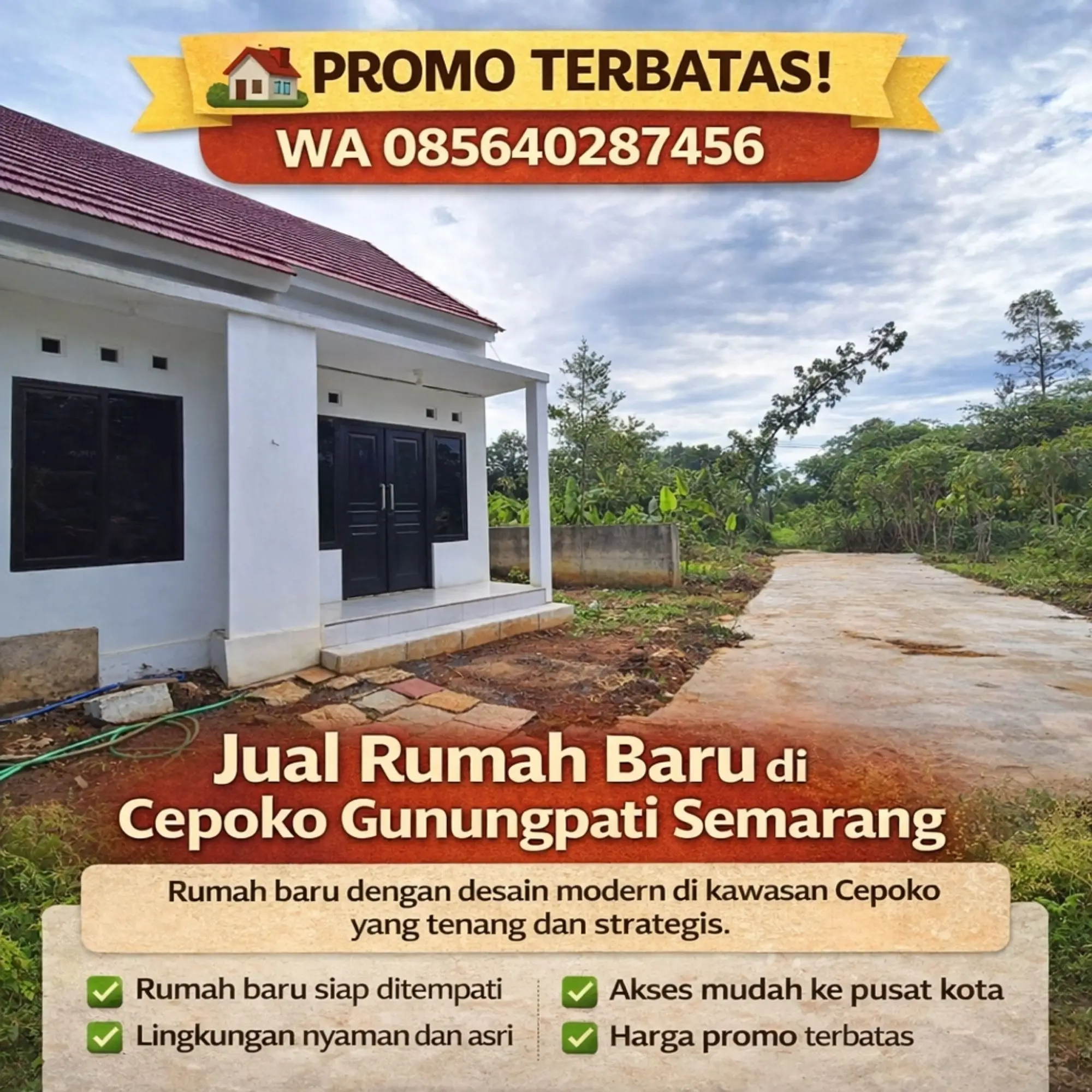 Jual Rumah Daerah Gunungpati