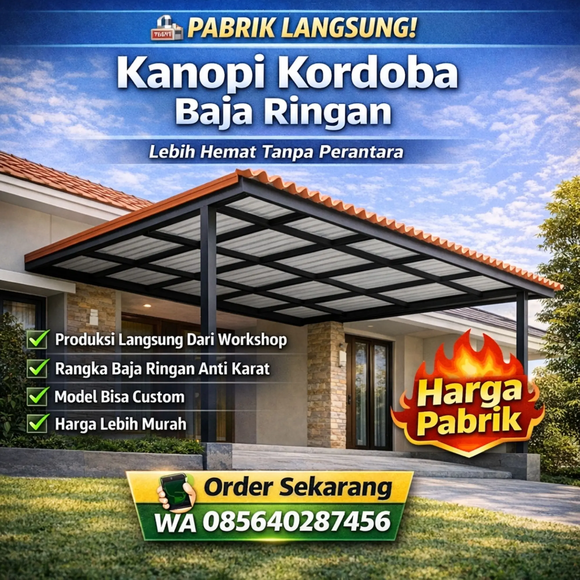 Jasa Pasang Kanopi Semarang