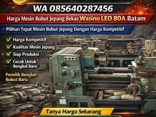 Jual Mesin Bubut Jepang Bekas