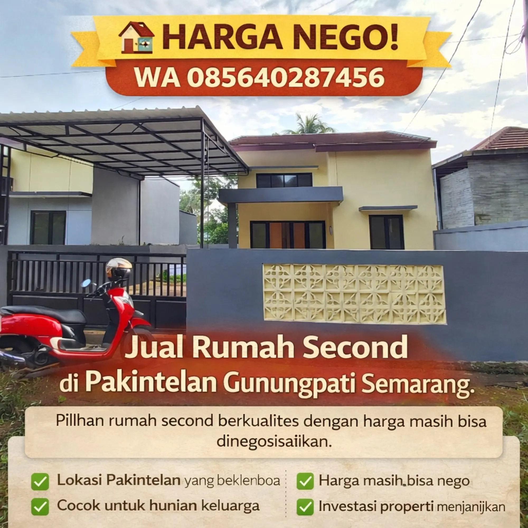 Jual Rumah Daerah Gunungpati