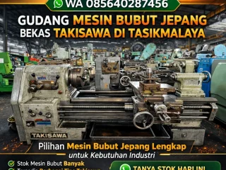 Jual Mesin Bubut Takisawa