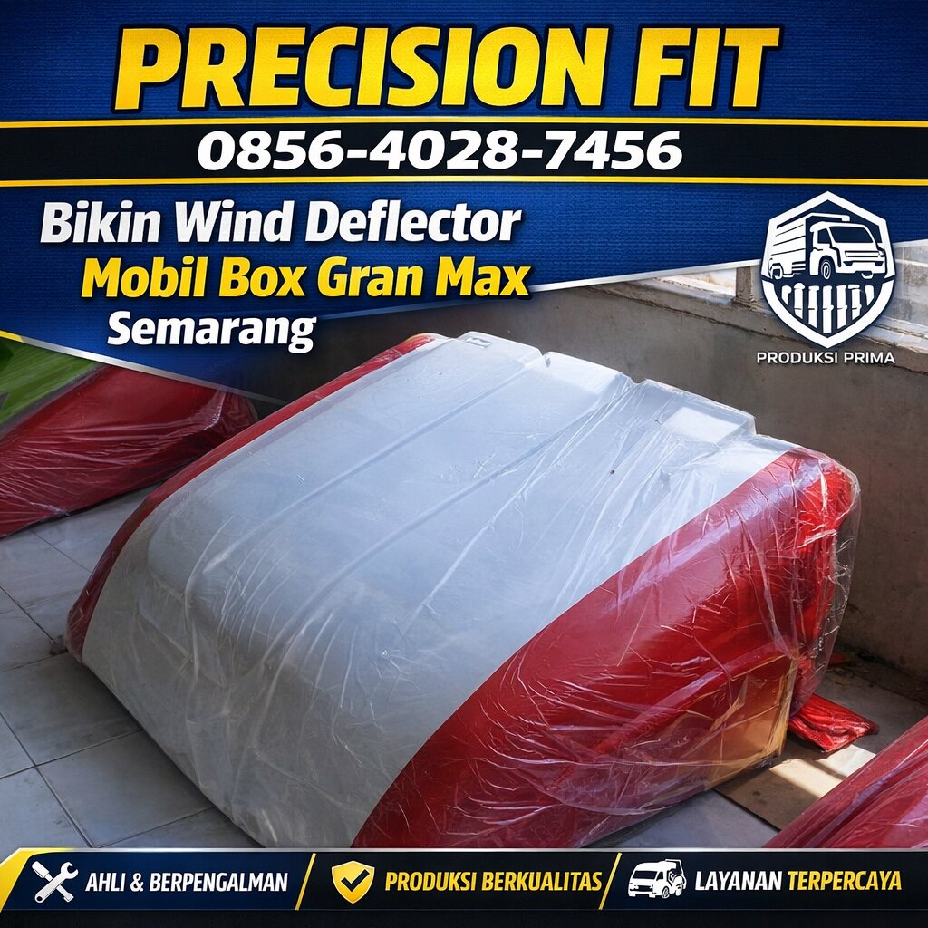 Bikin Wind Deflector Mobil Box Gran Max Semarang