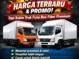 Jual dan Pasang Topi Kabin Truk di Temanggung