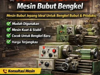 Jual Mesin Bubut Jepang Bekas