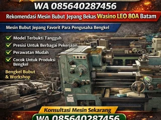 Jual Mesin Bubut Jepang Bekas