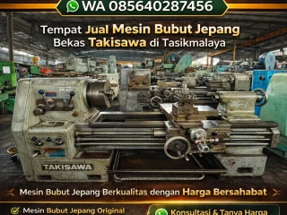 Jual Mesin Bubut Takisawa