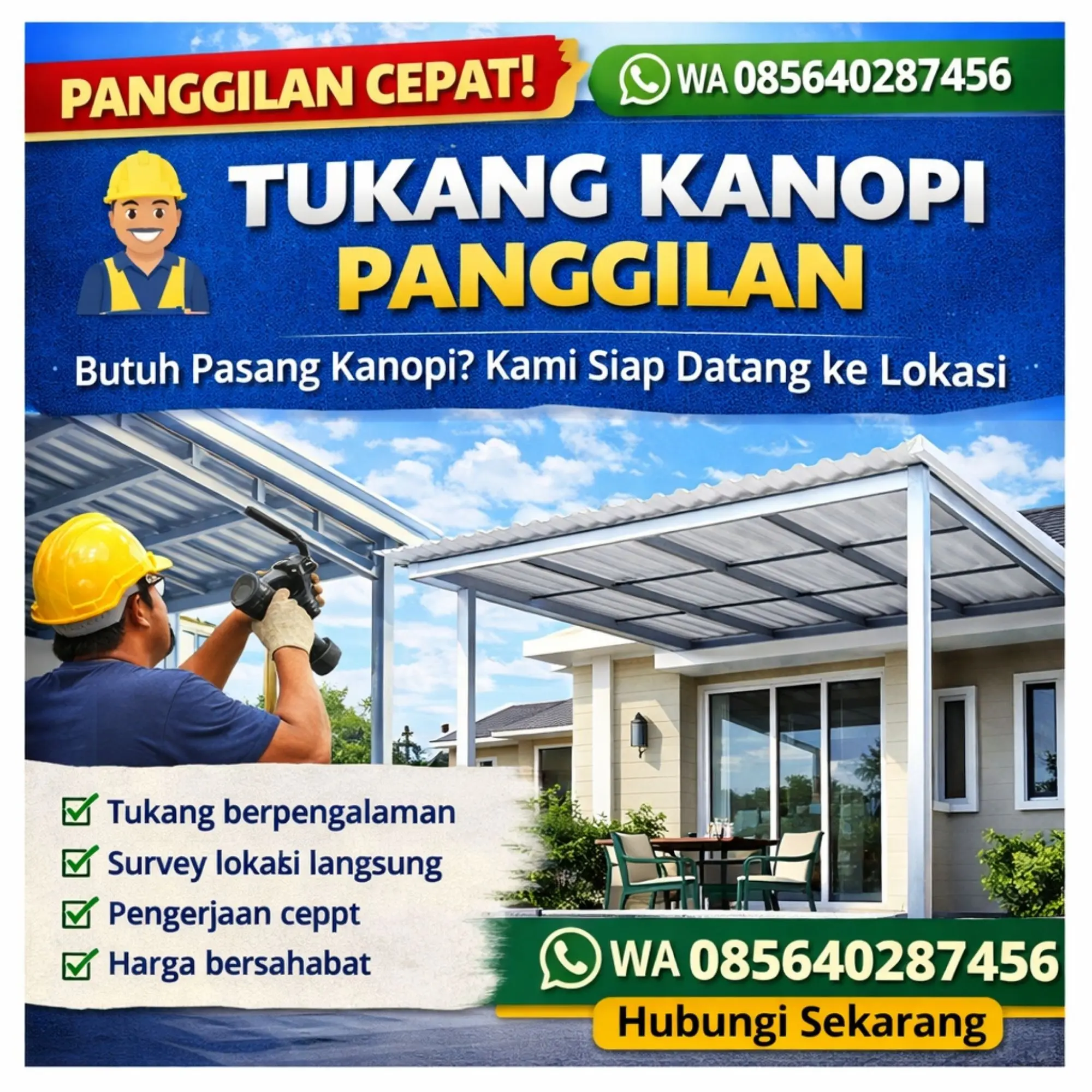 Jasa Pasang Kanopi