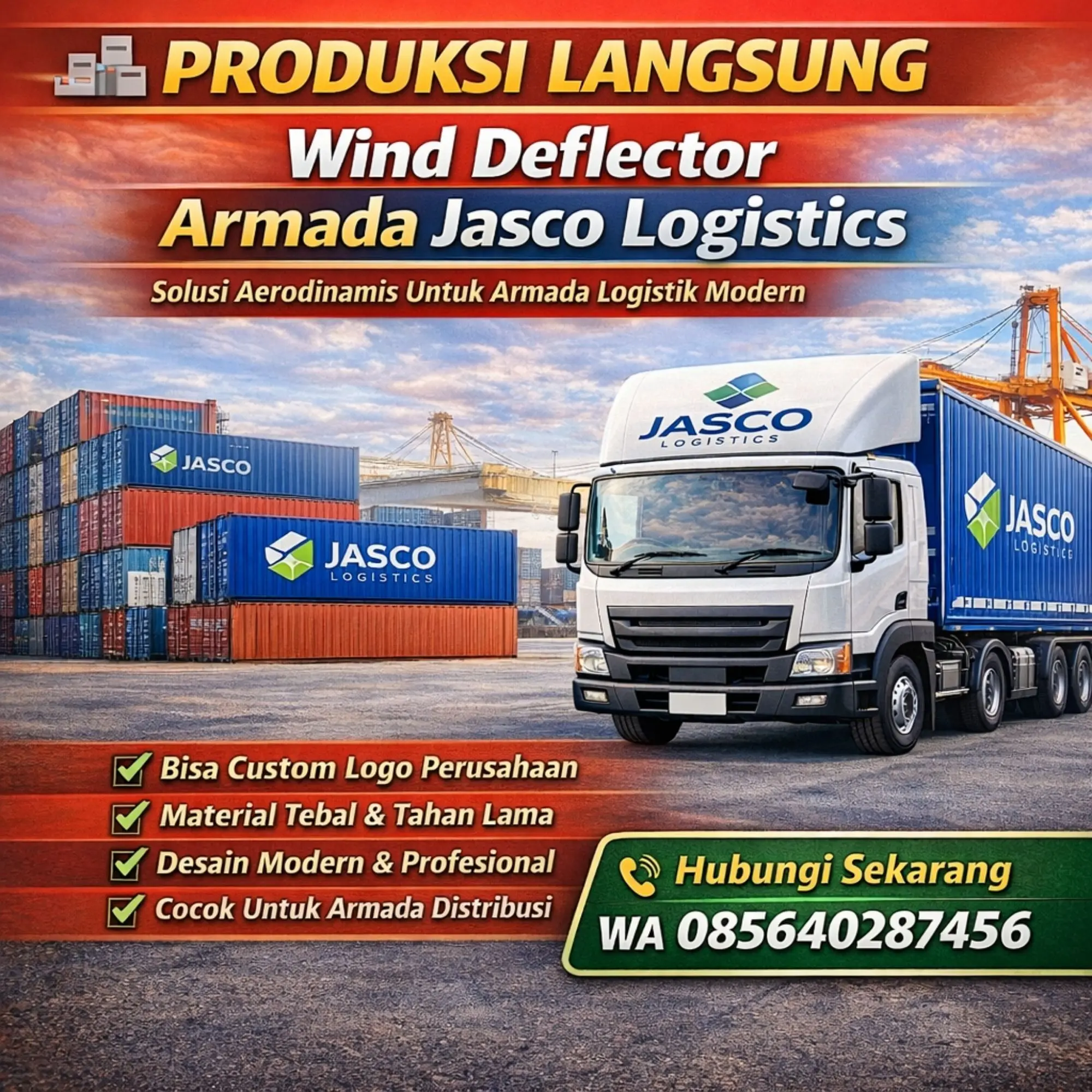 jual topi kabin truk semarang