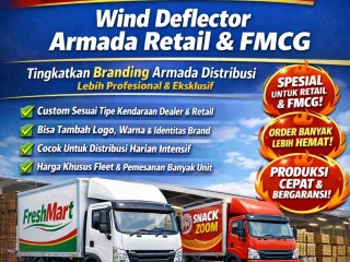 Wind Deflector Khusus Retail