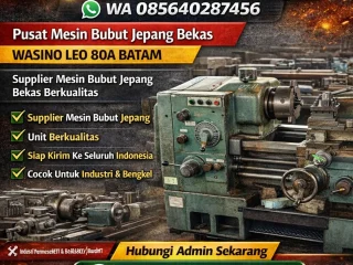 Jual Mesin Bubut Jepang Bekas