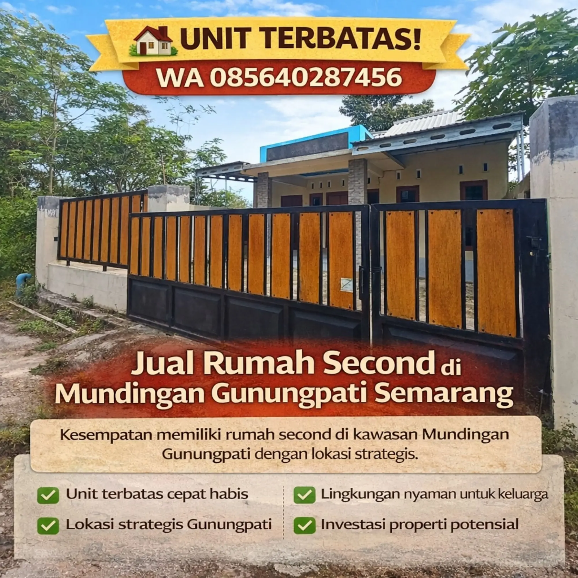 Jual Rumah Daerah Gunungpati