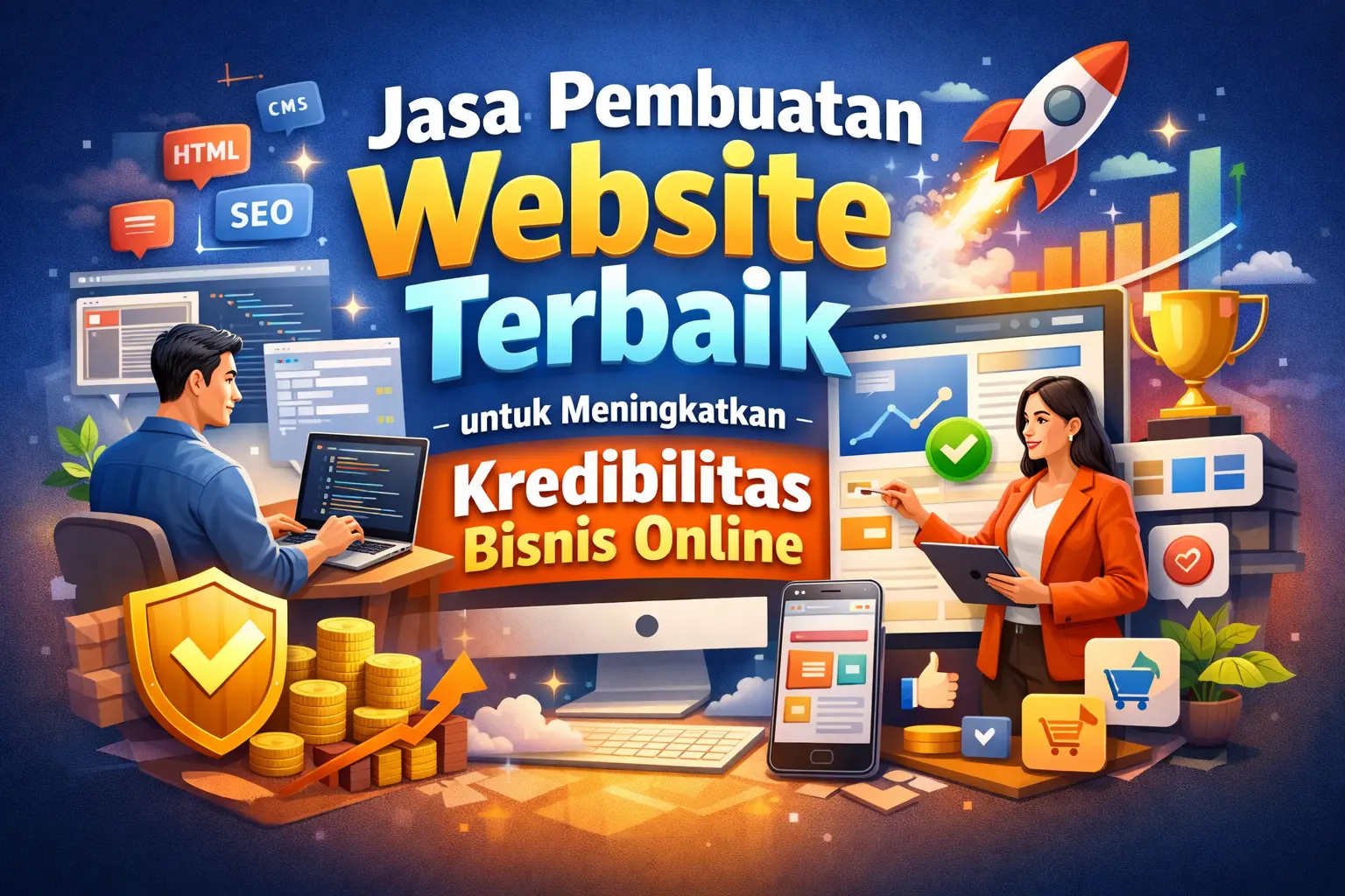 Jasa Pembuatan Website Terbaik untuk Bisnis Online
