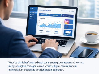 Website Bisnis sebagai Pusat Strategi Pemasaran Online