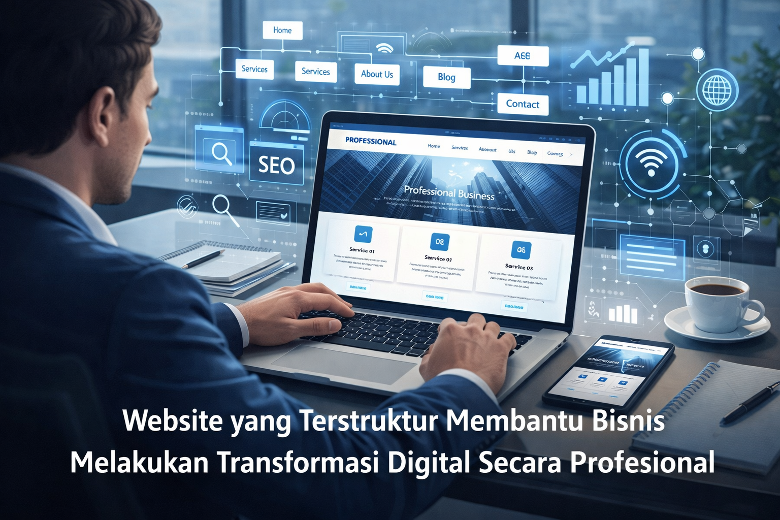 Transformasi Digital Bisnis melalui Website yang Terstruktur