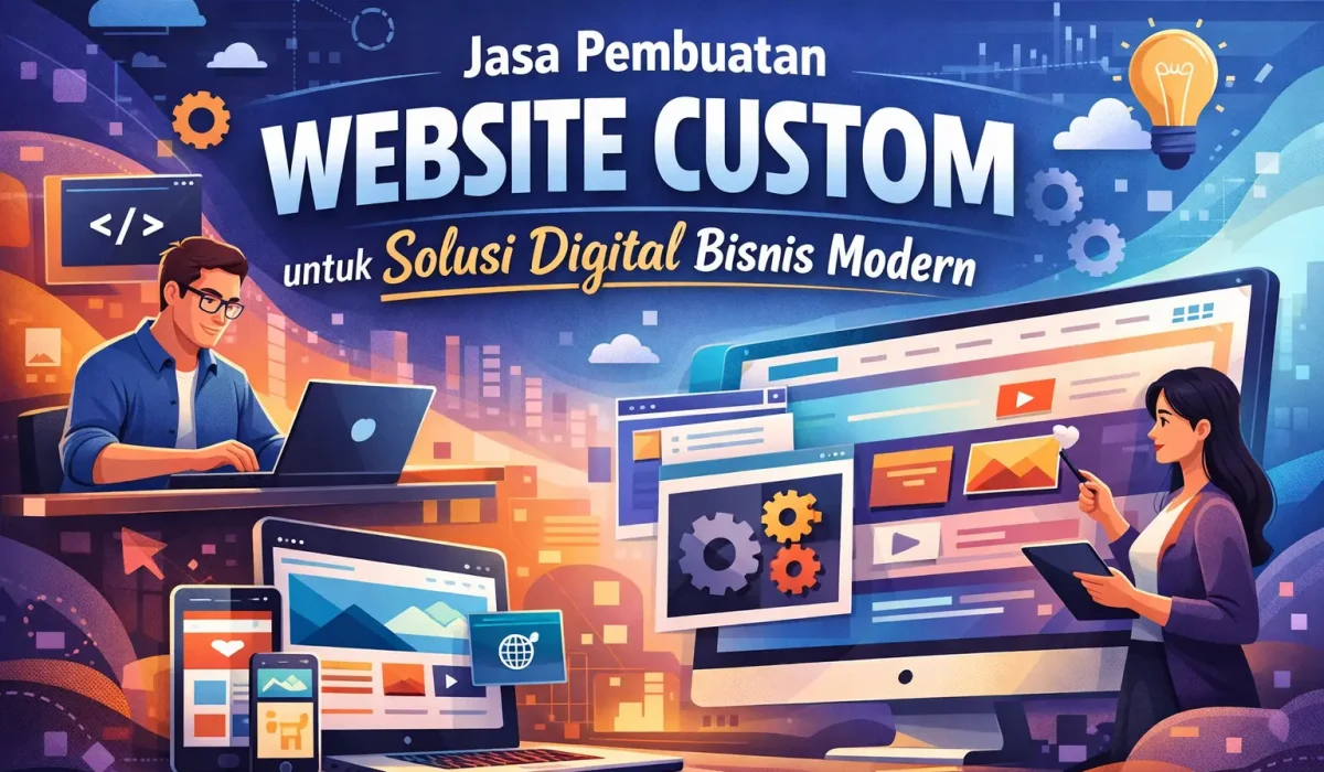 Jasa Pembuatan Website Custom Profesional