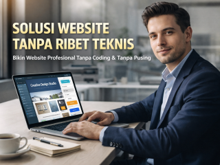 Jasa Pembuatan Wesbsite — Solusi Website Tanpa Ribet Teknis