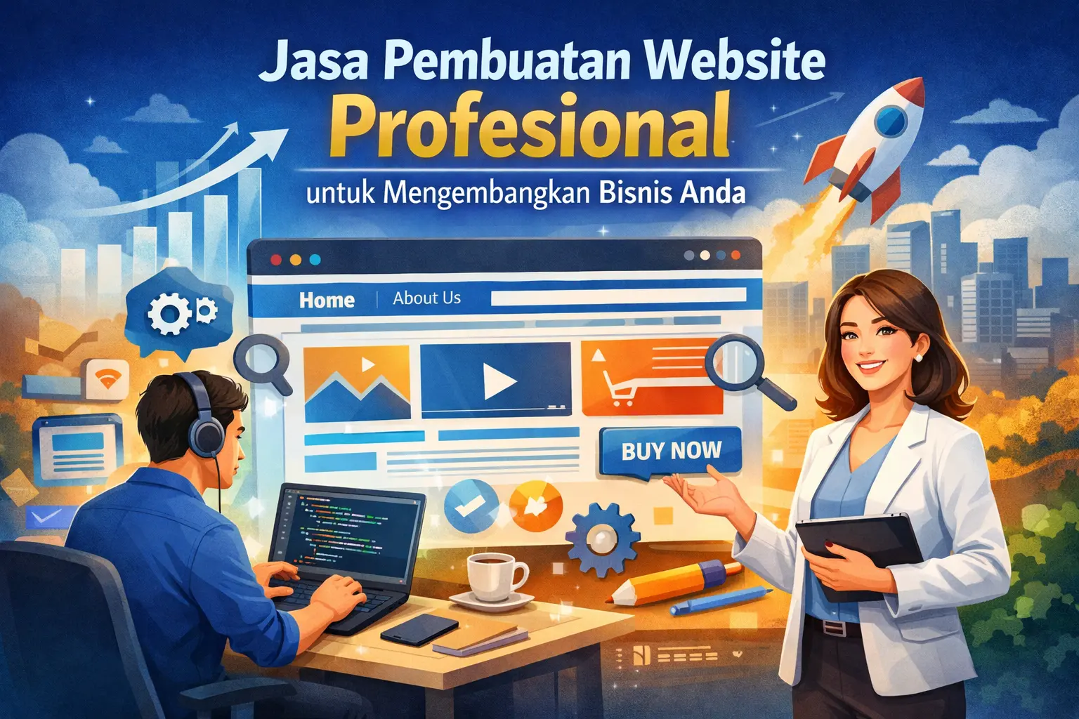 Jasa Pembuatan Website Profesional untuk Bisnis Modern