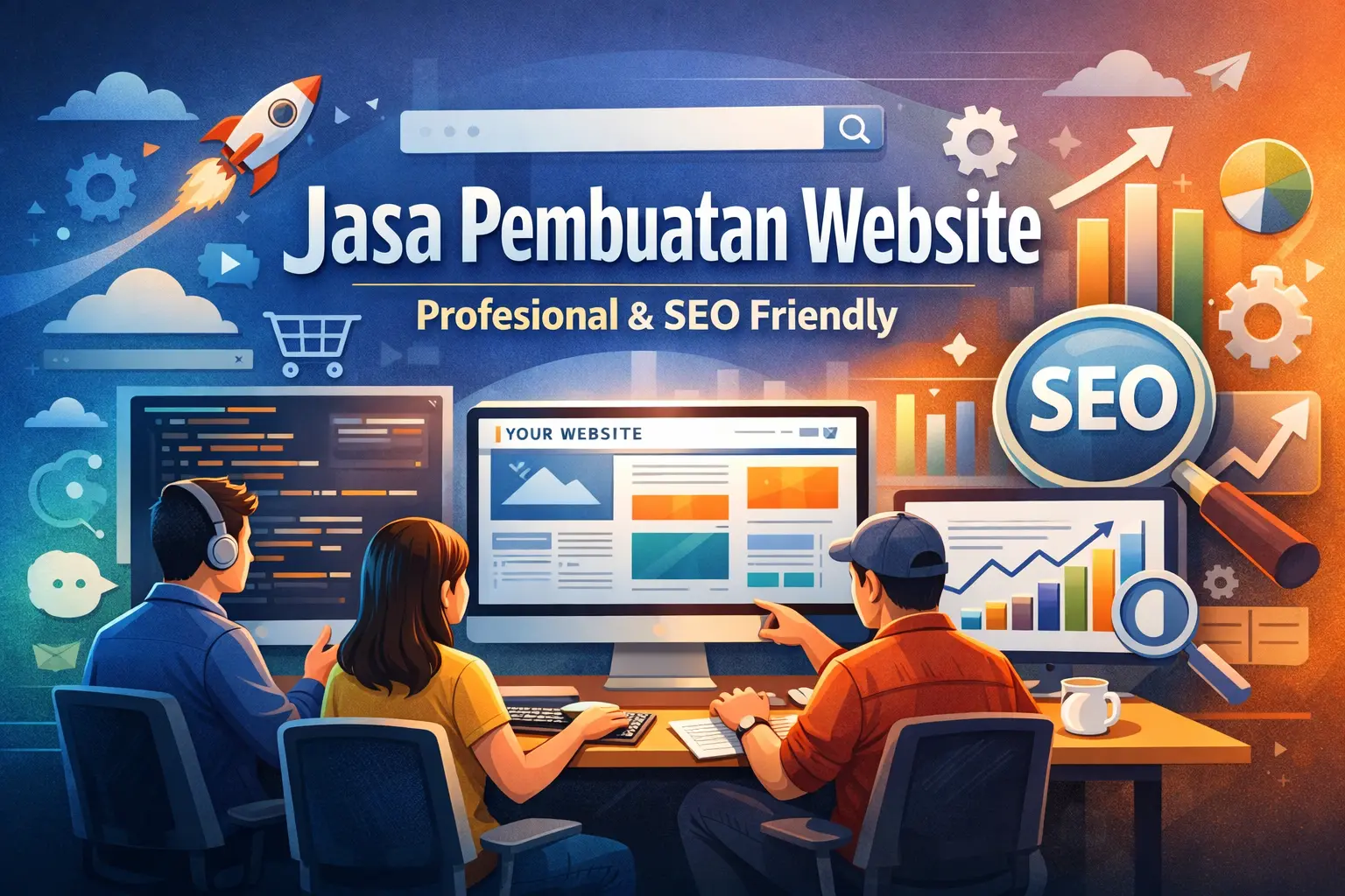 Jasa Pembuatan Website Profesional dan SEO Friendly