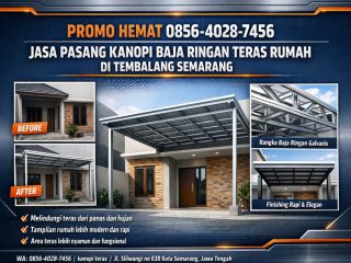 Butuh Tukang Kanopi 0856-4028-7456 Jasa Pembuatan Kanopi Carport Rumah Minimalis Genuk Semarang