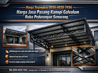 Kualitas Terbaik 0856-4028-7456 Jasa Pembuatan Kanopi Alderon Perumahan Banyumanik Semarang