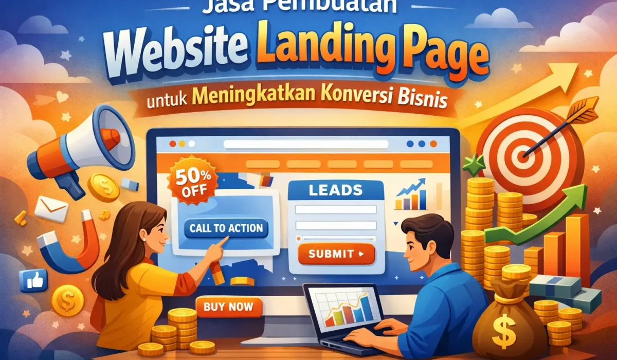 Meningkatkan konversi dengan landing page