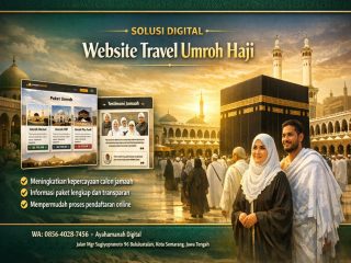 SOLUSI DIGITAL 0856-4028-7456 Jasa pengembangan website travel umroh dan haji khusus di Padang – AyahAmanah Digital