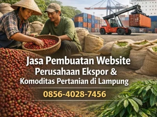 Ekspor Profesional | 0856-4028-7456 Jasa Pembuatan Website Perusahaan Ekspor dan Komoditas Pertanian di Lampung - Ayah Amanah Digital