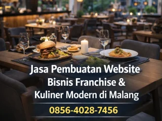 Brand Kuliner | 0856-4028-7456 Jasa Pembuatan Website Bisnis Franchise dan Kuliner Modern di Malang - Ayah Amanah Digital