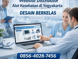Desain Berkelas | 0856-4028-7456 Jasa Pembuatan Website Distributor Alat Kesehatan di Yogyakarta - Ayah Amanah Digital