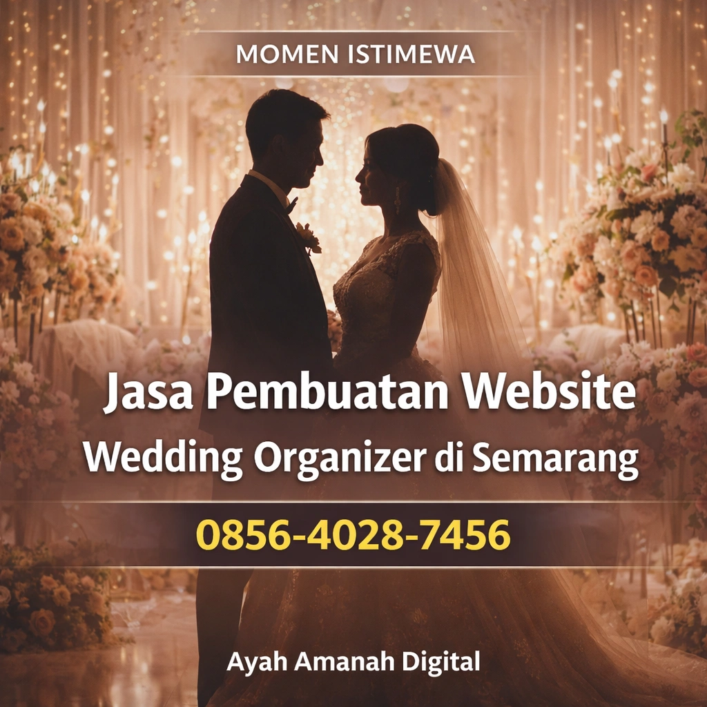 Momen Istimewa | 0856-4028-7456 Jasa Pembuatan Website Wedding Organizer di Semarang - Ayah Amanah Digital