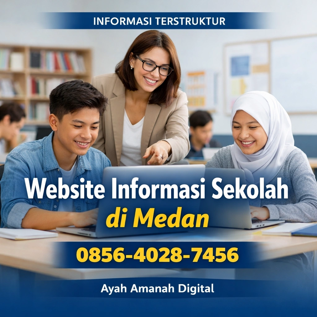 Informasi Terstruktur | 0856-4028-7456 Jasa Pembuatan Website Informasi Sekolah di Medan - Ayah Amanah Digital