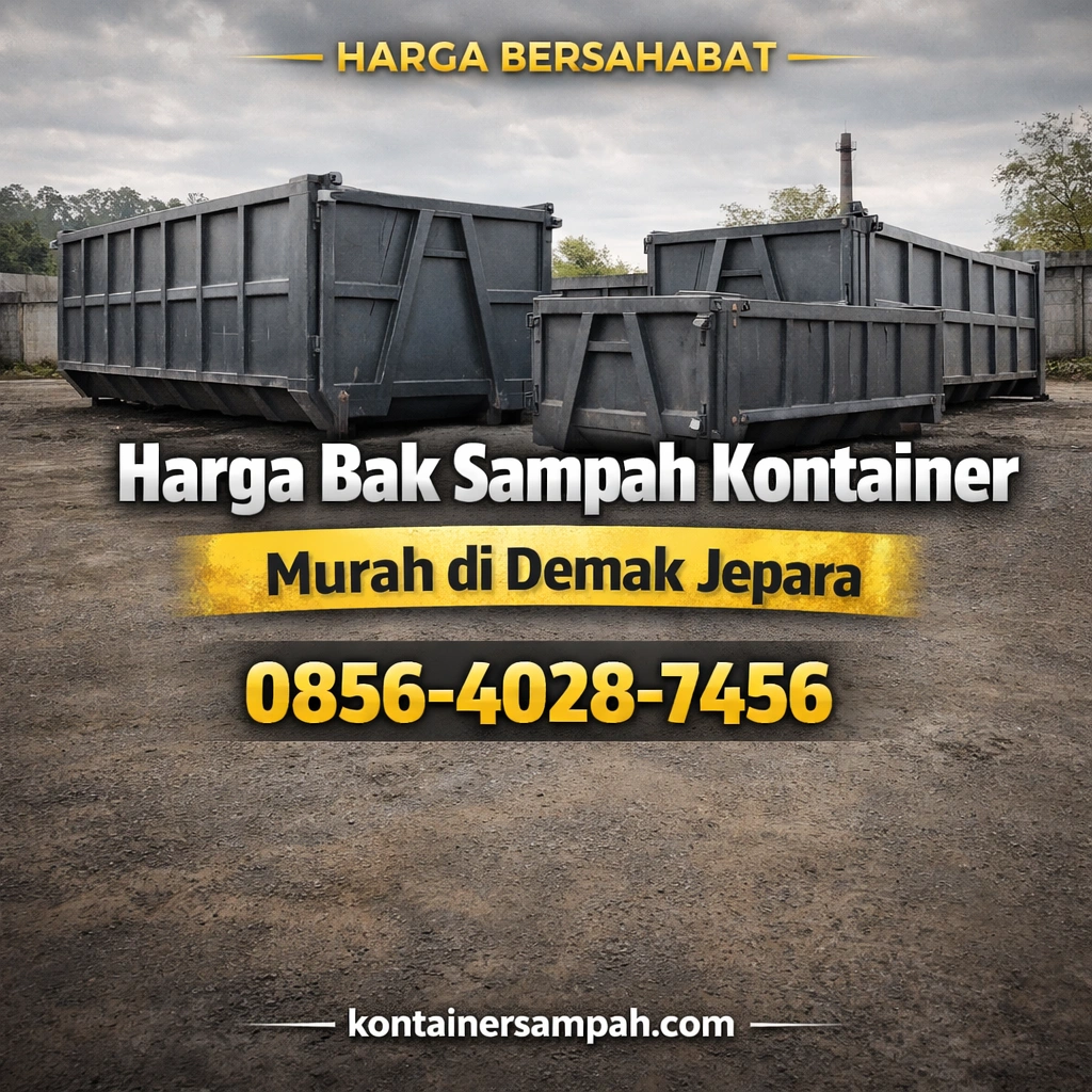 Harga Bersahabat | 0856-4028-7456 Harga Bak Sampah Kontainer Murah di Demak Jepara