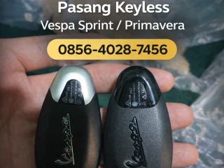 Teknologi Vespa | 0856-4028-7456 Pasang Keyless Vespa Sprint / Primavera – Sistem Anti Maling Vespa Modern