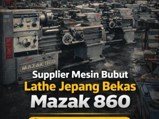 Standar Workshop | 0856-4028-7456 Supplier Mesin Bubut Lathe Jepang Bekas Mazak 860 di Bogor - Ana Machinery